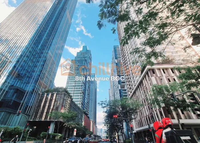 Stylish Bgc By Grand Hyatt #upt16k Holiday home Manila